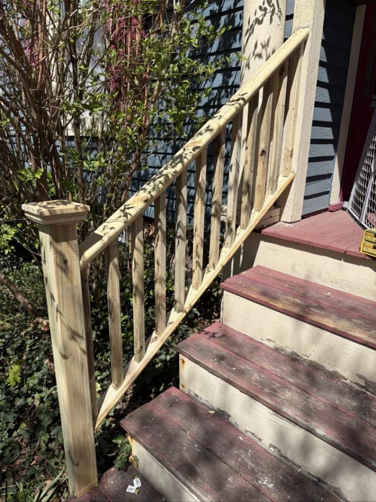 New Custom Railing & Bed Assembly